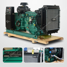 Generador diésel eléctrico de 200 kw volvo con motor certificado por la EPA TAD754GE